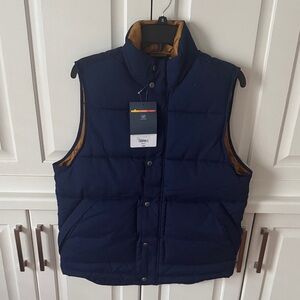 Mens  puffed vest
